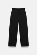 Pantalon baggy soft-touch noir