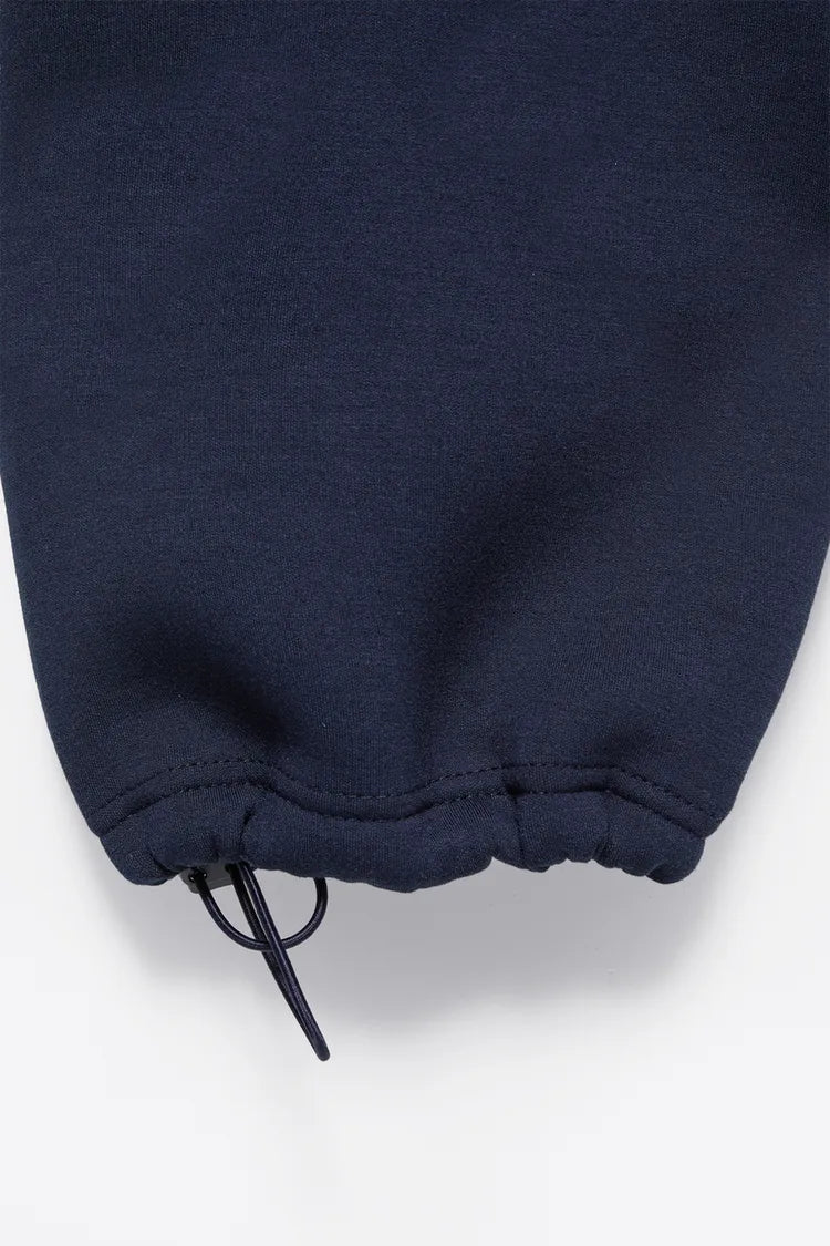Pantalon baggy soft-touch bleu